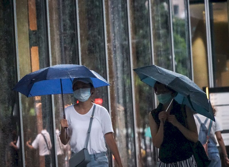 對流旺 新北等13縣市大雨特報