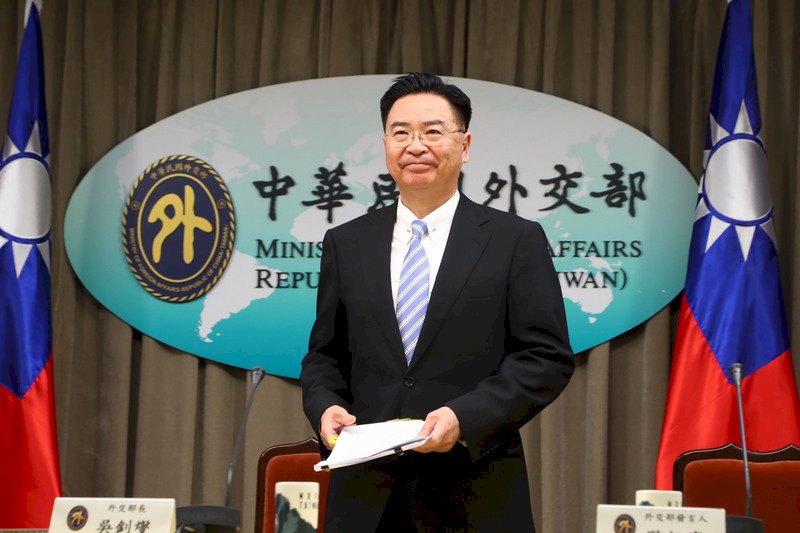 外交部1日下午召開記者會，部長吳釗燮宣布，台灣與非洲國家索馬利蘭將互設代表處。