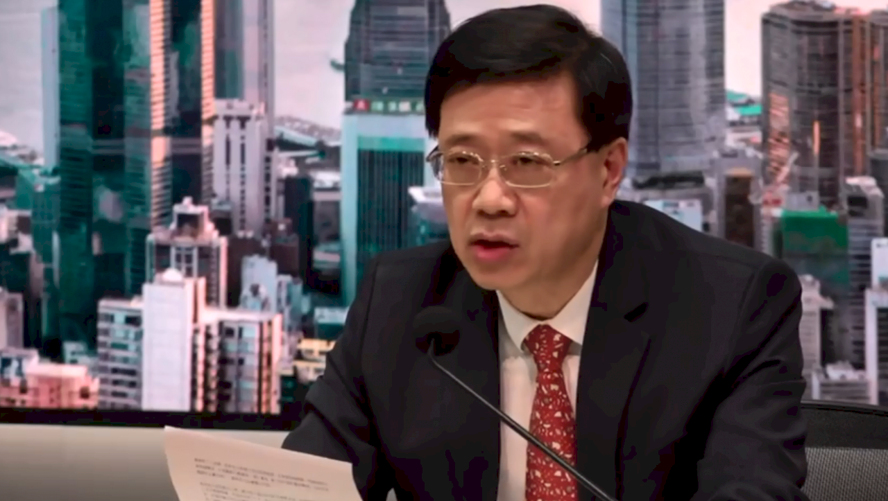 香港保安局長:警方合理相信 即可依國安法逮人