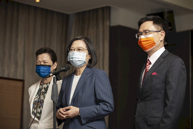 國軍訓練為表演需求？ 蔡總統：這樣的說法不盡公平