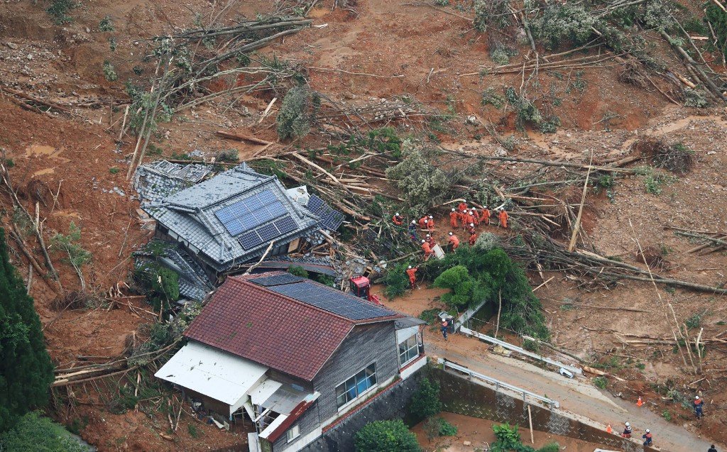 洪災雪上加霜日本警告九州更多雨勢來襲 新聞 Rti 中央廣播電臺