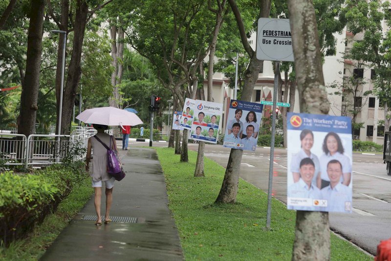 新加坡大選倒數計時 冷靜日嚴禁競選活動