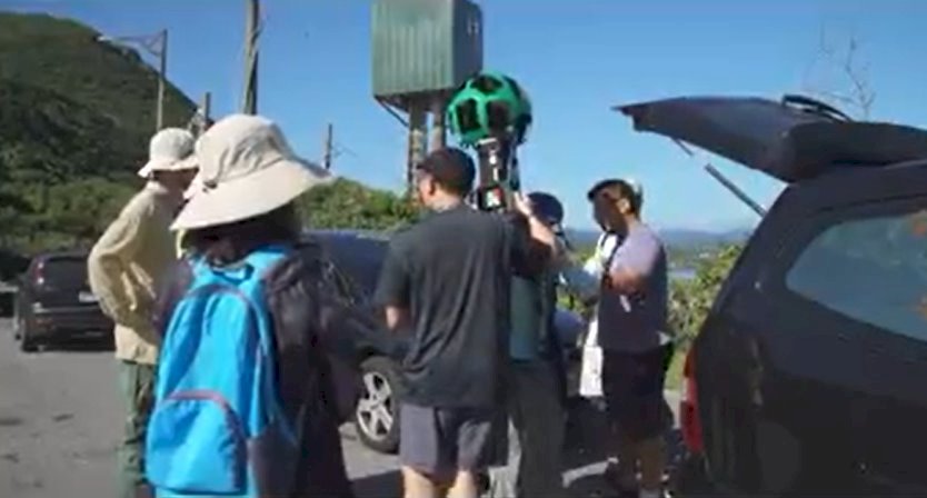 日背22公斤3D攝影機 荒野為海岸走讀
