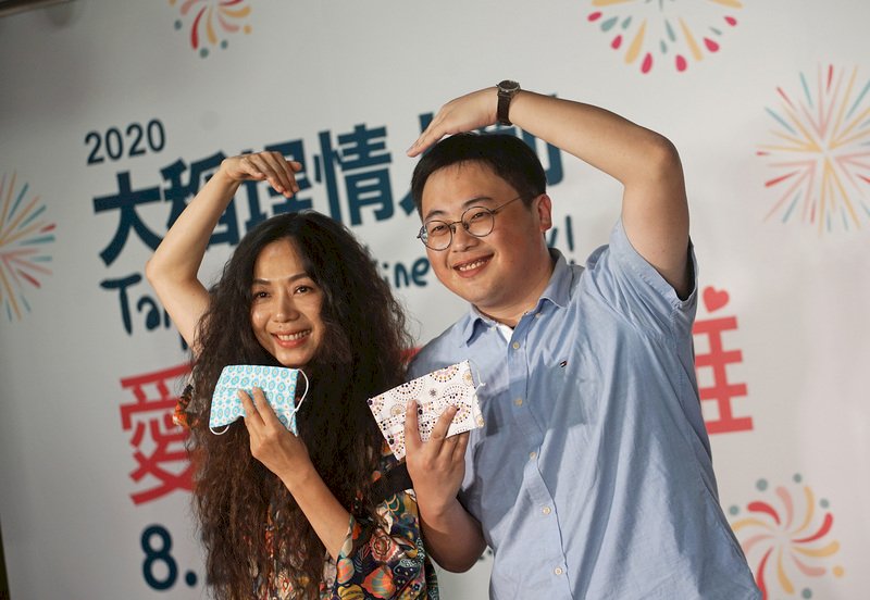 大稻埕情人節22日登場 施放480秒愛你煙火秀