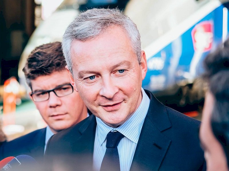 法國財政部長勒麥爾(Bruno Le Maire)。(圖：勒麥爾臉書)