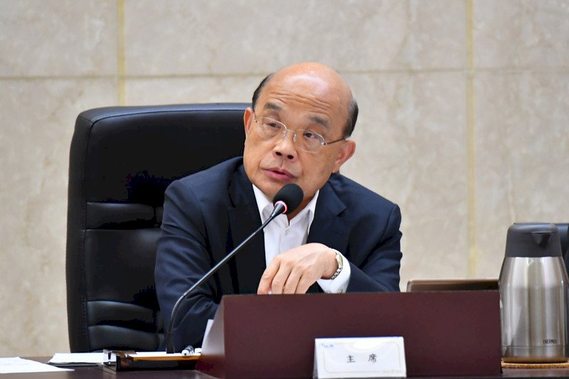 前瞻2.0大刪軌道預算 蘇貞昌：行政院核定的一毛都不會少