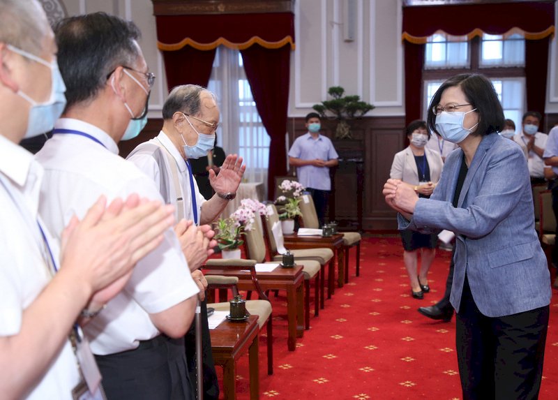 總統:國際環境變化 科技實力是台灣關鍵競爭力