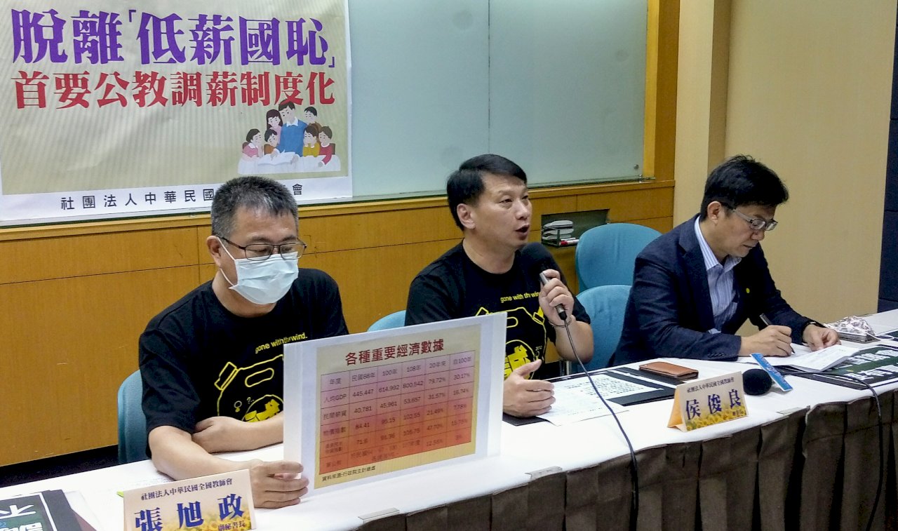 防疫有功 全教會籲公教調薪