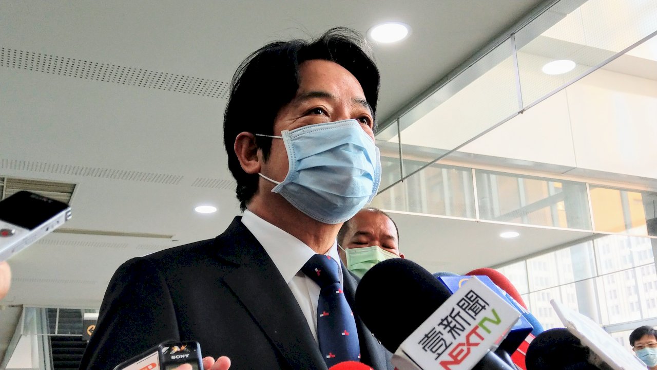 香港蘋果日報將停刊 賴清德：粗暴手段讓媒體噤聲是剝奪自由、侵犯人權