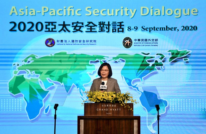 出席凱達格蘭論壇 總統：區域國家須攜手避免戰爭威脅