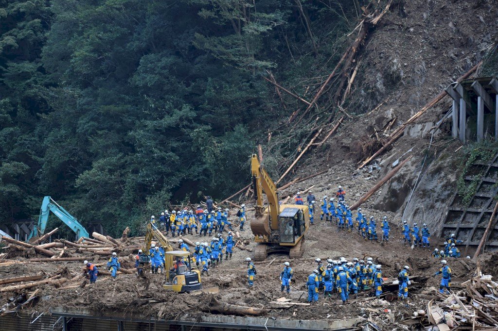 颱風海神襲日本九州 2死78傷4失蹤