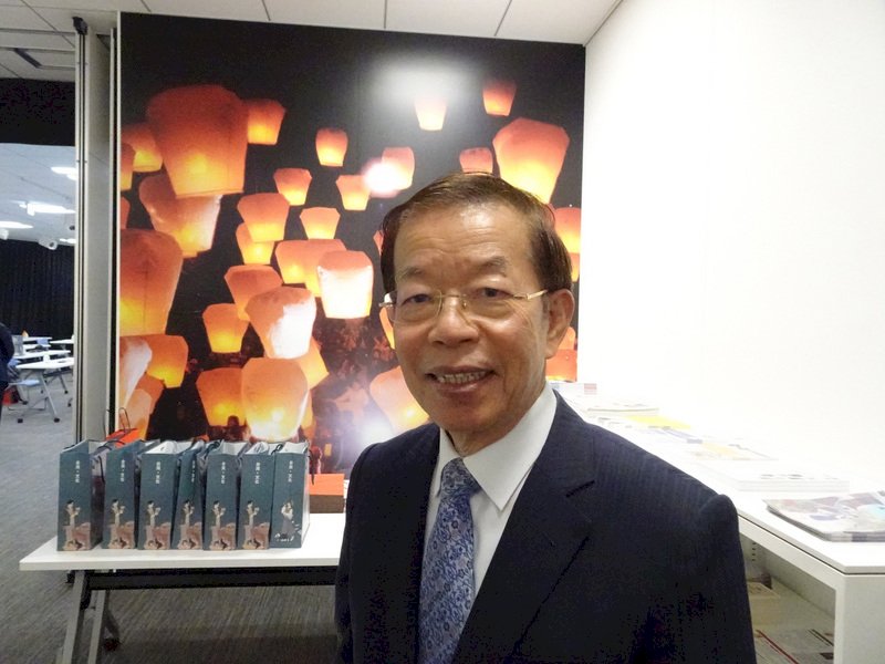 日媒稱大使 謝長廷不在意頭銜盼朋友愈來愈多