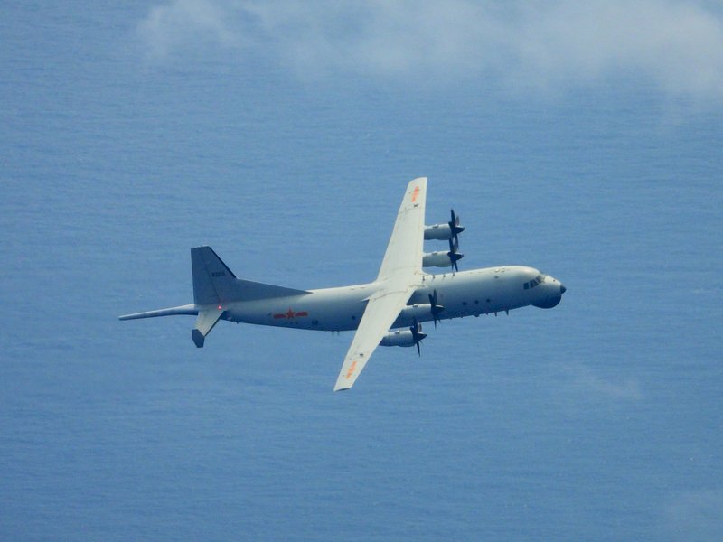 共軍運8反潛機擾台 空軍巡邏兵力應對