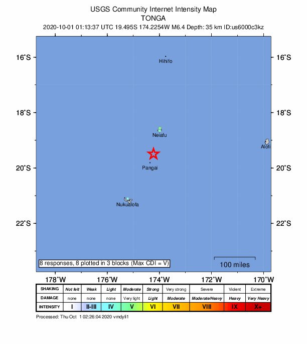 規模6.7淺層地震 襲東加外海