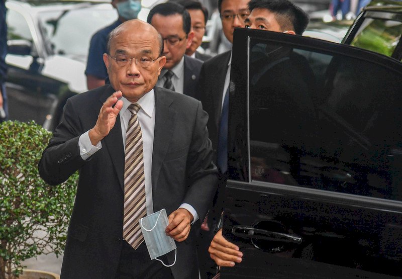 國民黨團提案台美復交　蘇貞昌：良心發現、好事一樁