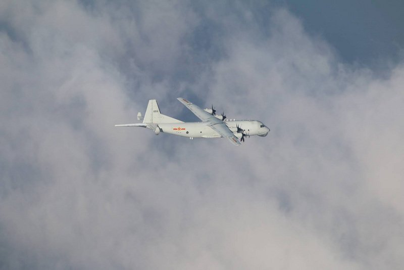 共軍運8反潛機侵犯台灣ADIZ 空軍升空應對