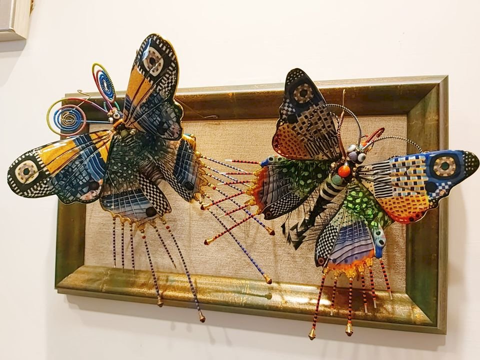 希拉蕊、歐普拉都愛他的作品   旅美工藝家蔡爾平在台辦個展