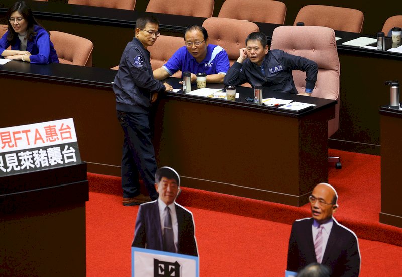 施政報告第四度遭杯葛 蘇揆再批藍營妨礙他黨立委職權