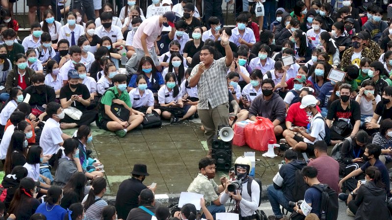 泰國學運愈演愈烈 國會將召開緊急會議
