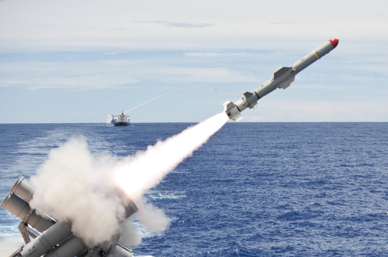 美軍售預算暴增 海軍:魚叉飛彈有效提升戰力