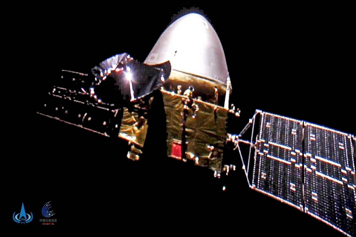 中國官媒:天問一號探測器明年5月登陸火星