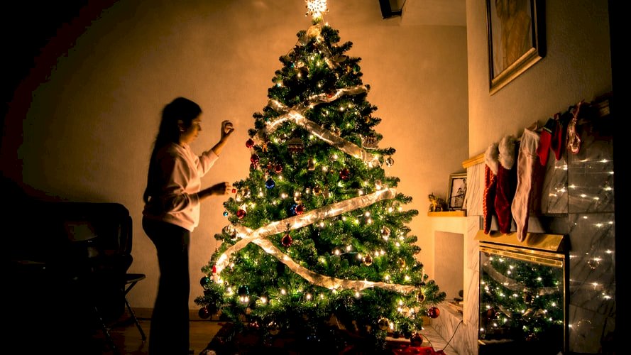 疫情肆虐關在家 真的聖誕樹銷售卻爆量 美國人從挑樹到裝飾都在尋找幸福感