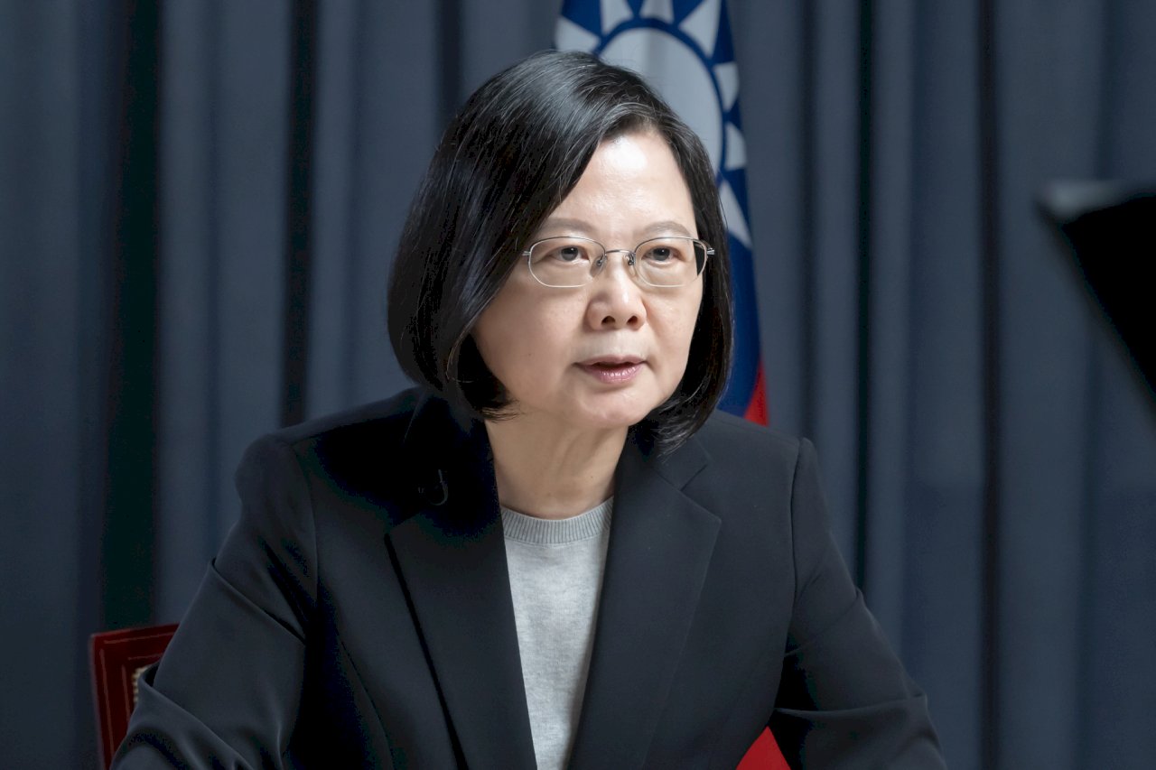 獲頒國際領袖先鋒獎 總統：捍衛台灣自由民主 亦不會對安全有任何妥協(影音)
