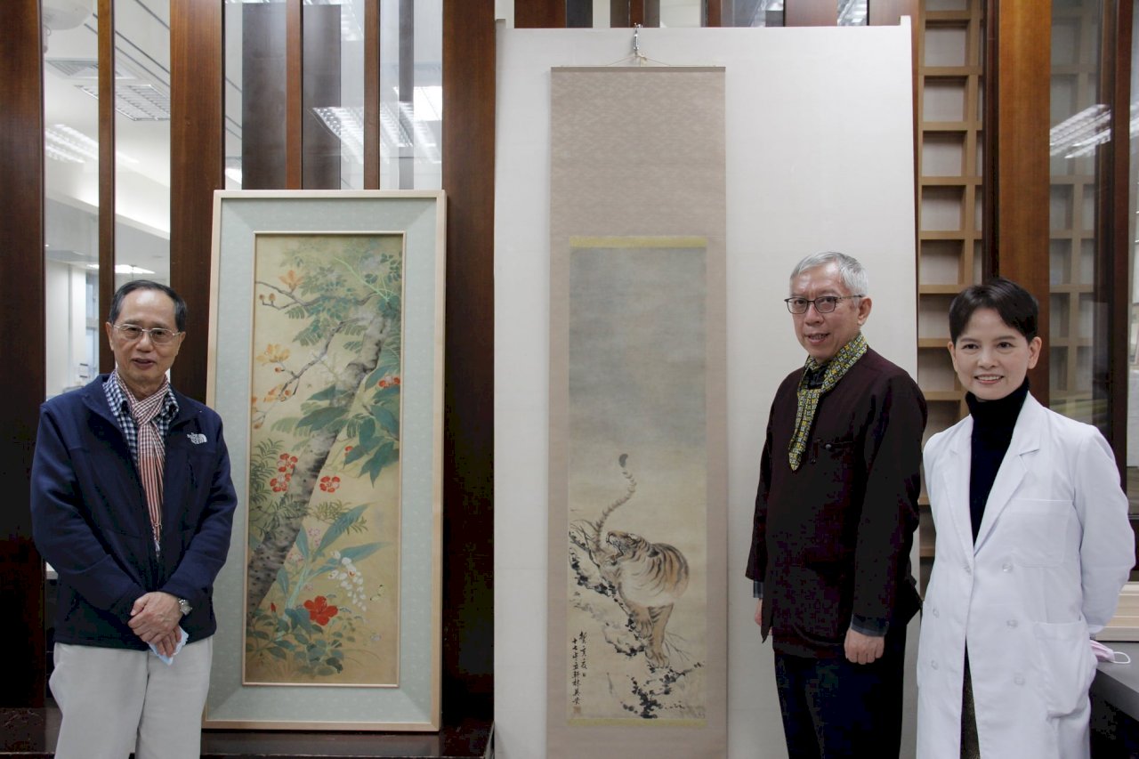林玉山「下山猛虎」、郭雪湖「錦秋」   原作修復再現精彩