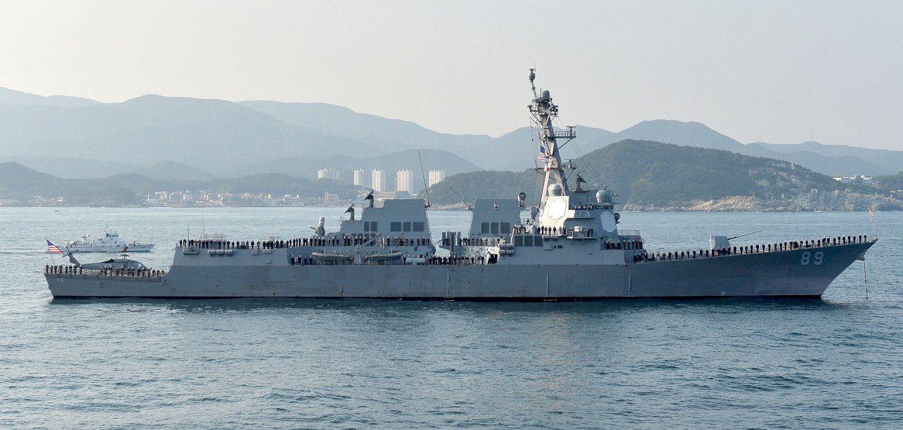 美軍作戰艦通過台灣海峽 今年第12次