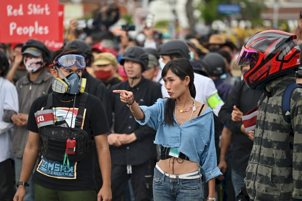 泰國民主運動的新力量 女性挺身抗爭最前線