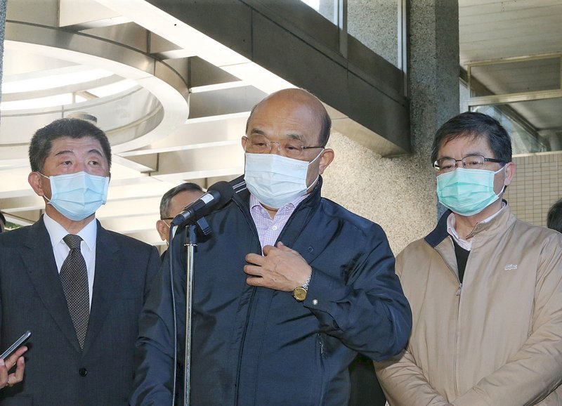 蘇貞昌:食安與防疫一樣要全國一致 不能各自為政亂了套