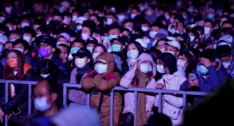 北市跨年夜 柯文哲：國人超守法戴口罩 沒有一個人犯法
