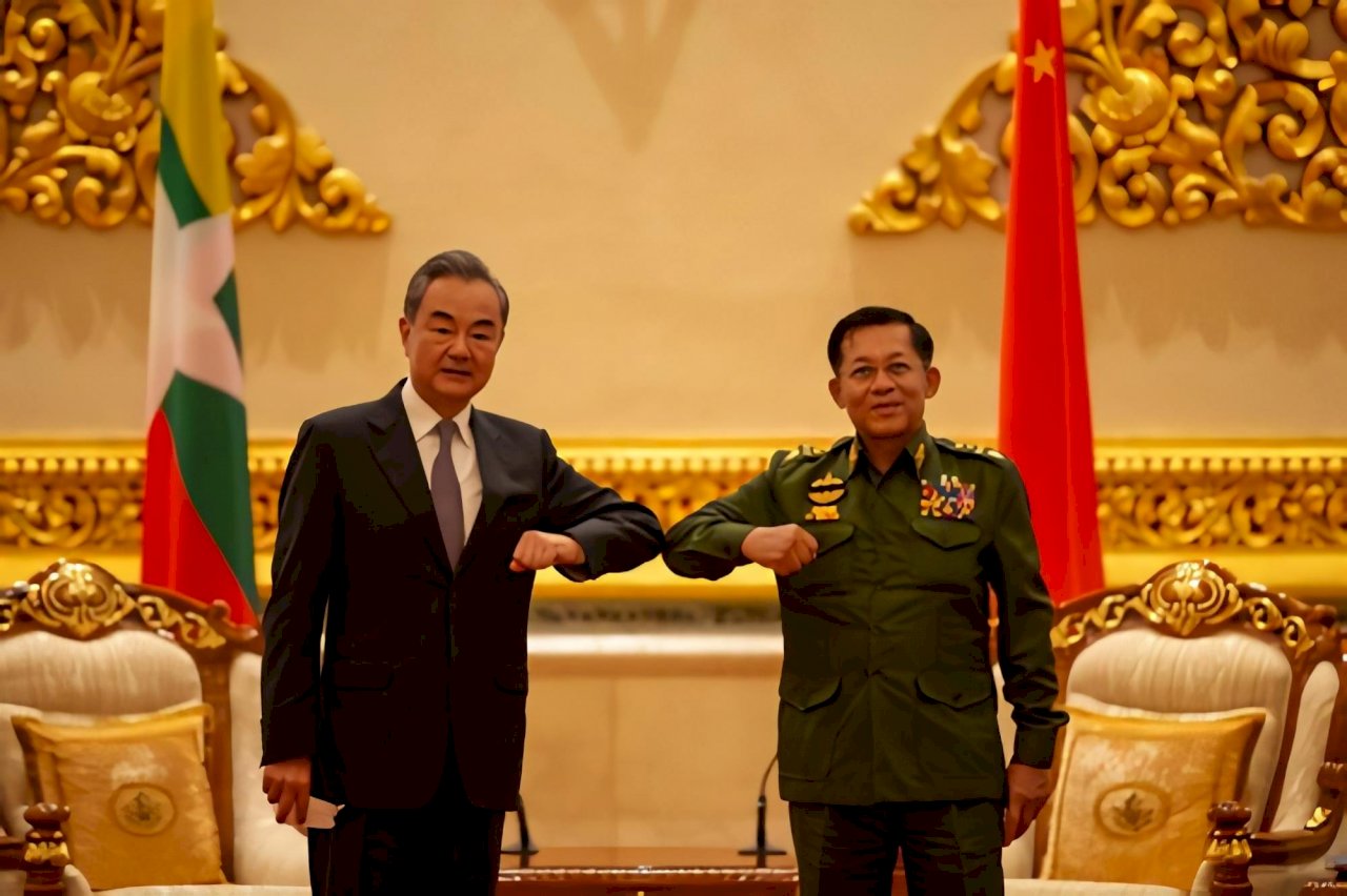 故意對緬甸政變無感？ 專家認中國正等待危機帶來提高影響力好機會