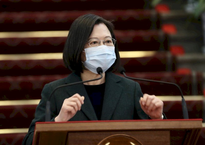 總統:和平鑰匙亦在中國手上 對台文攻武嚇無助兩岸關係