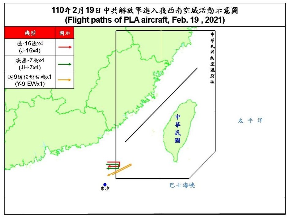 9共機今擾台2月以來最大規模 空軍防空飛彈追監