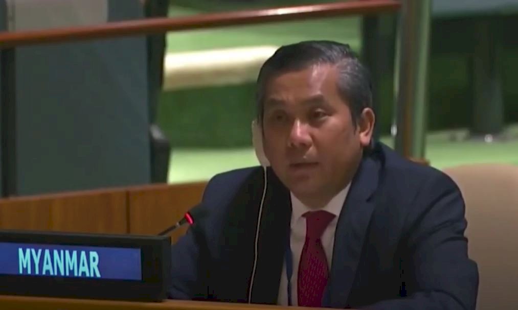 緬甸駐聯合國大使遭軍方開除 誓言抗爭到底