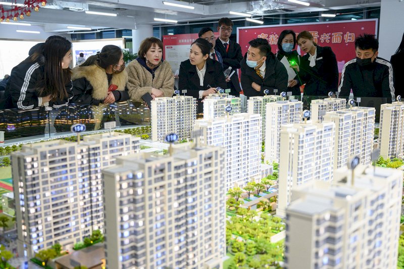 房地產政策緊縮  中國中古屋交易量跌回7年前水準