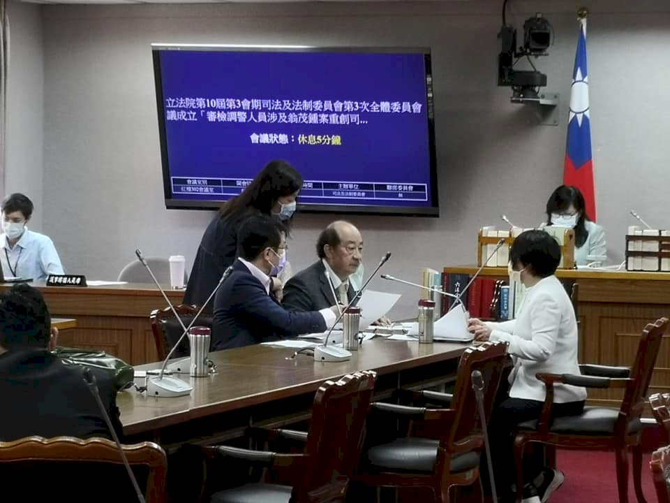 立院成立翁茂鍾案真相調閱專案小組 即日起運作至5月底