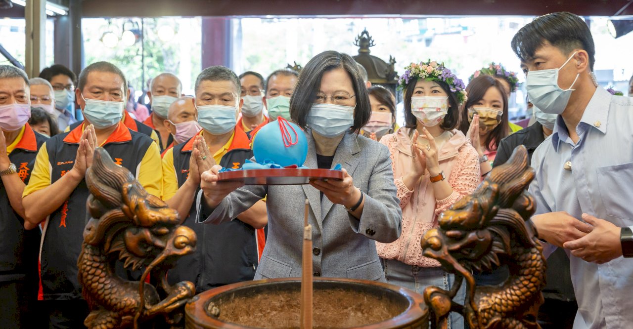 水情吃緊 總統感謝民間推珍惜水資源運動
