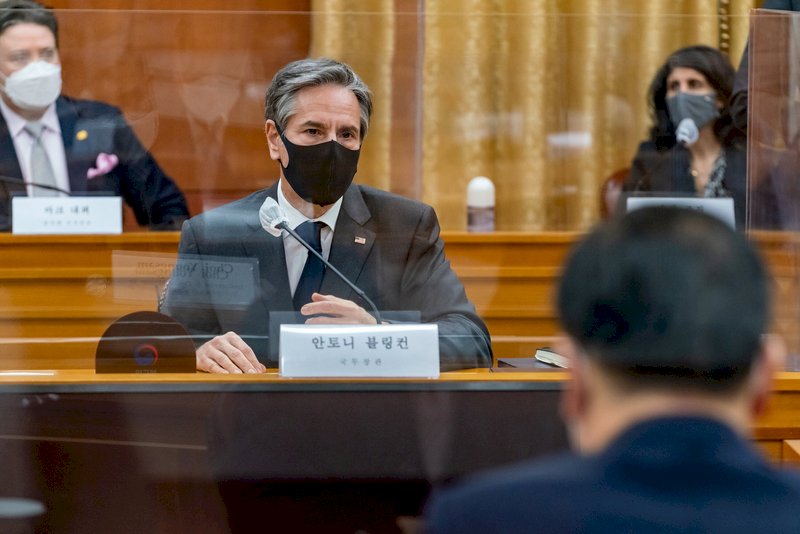 布林肯:美檢討北韓政策 施壓和外交手段皆選項