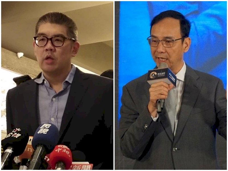 選黨主席?連勝文:下定決心就會衝 朱立倫:全面合作