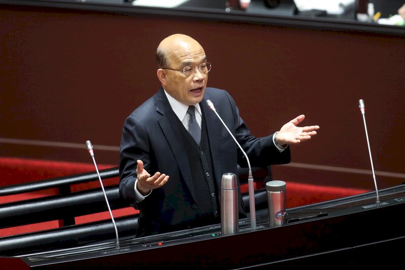 台海危機靠美國? 蘇貞昌:只期待別人幫忙無用
