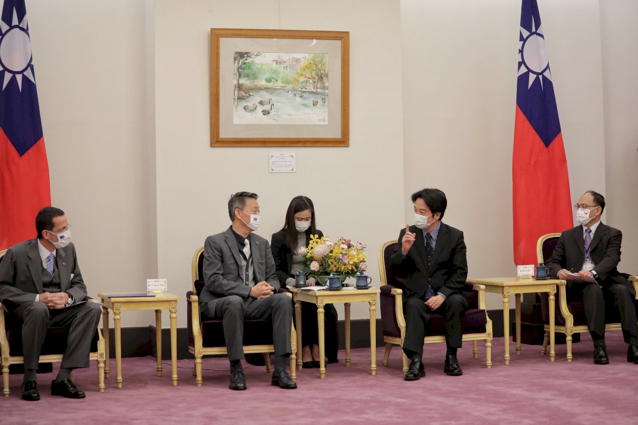 賴清德:後疫情時代持續深化與歐盟合作交流