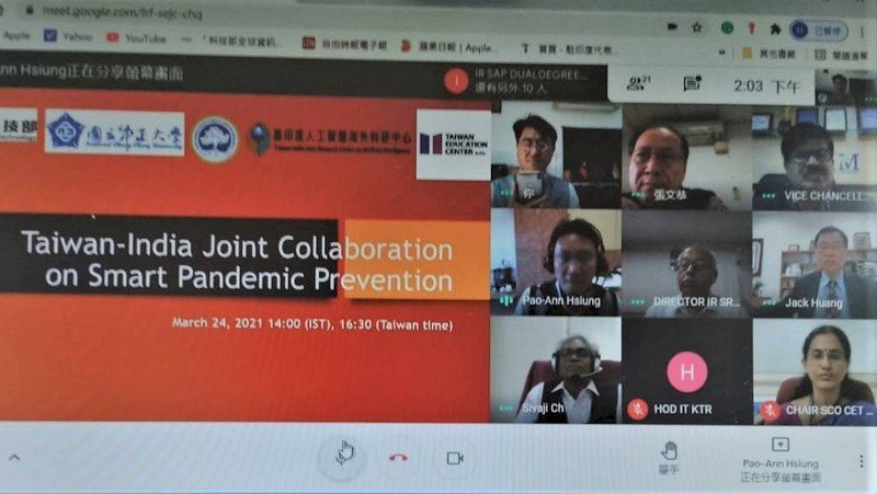台印開發人工智慧防疫系統 可有效追蹤接觸史