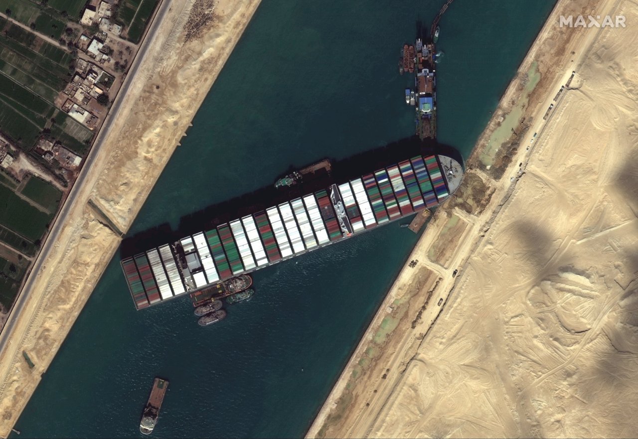 長賜輪事件 蘇伊士運河考慮給予受害貨輪折扣
