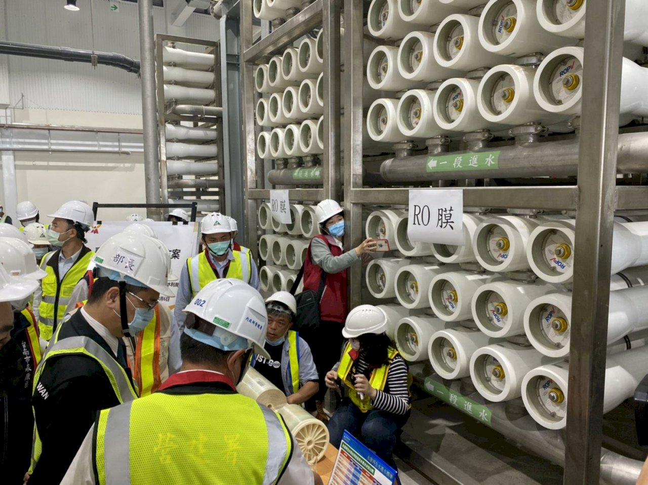 永康再生水廠助攻抗旱解渴 徐國勇：5月底日供8千噸