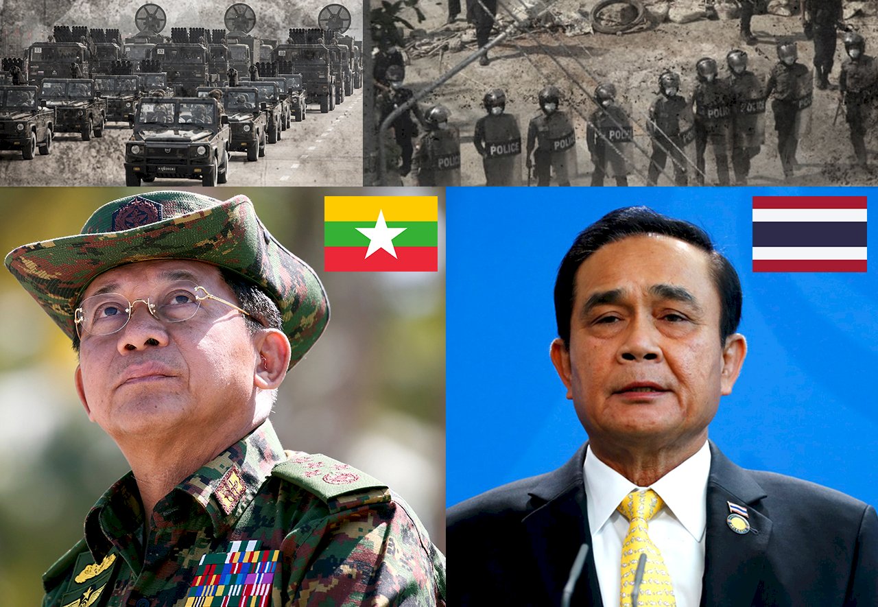 面對緬甸政變 泰國硬不起來