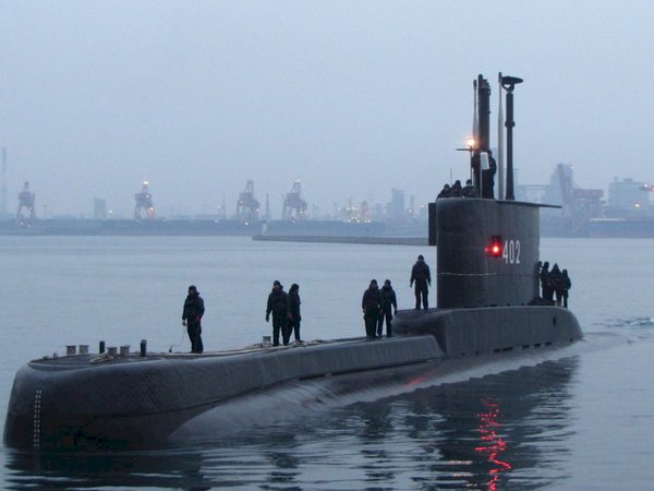 印尼搜尋失聯潛艦 艦上搭載53人