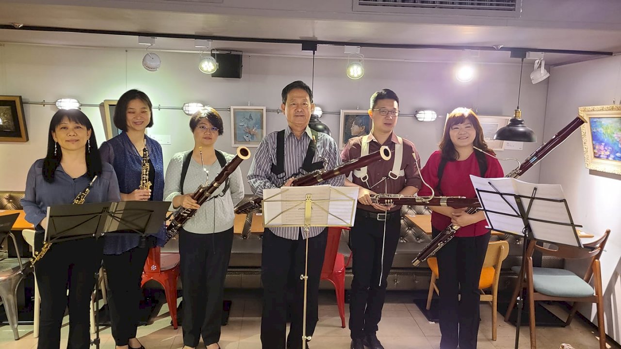 徐家駒辦雙簧家族夏令營 盼吸引更多愛好者進入低音管、雙簧管世界