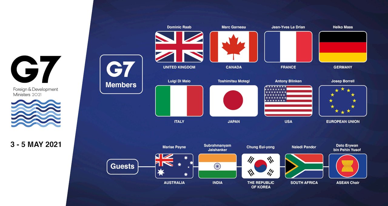 應對強硬的中國 G7外長要組共同陣線
